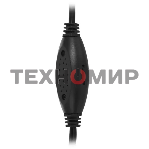 Акустическая система Gembird SPK-201, черный МДФ,2х2,5 Вт, регулятор громкости, USB