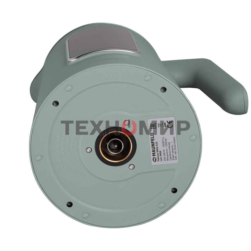 Чайник электрический Maunfeld MGK-635DGN зеленый, 1.7 л, 2200 Вт