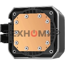 Система жидкостного охлаждения DEEPCOOL MYSTIQUE 240 ARGb черный, 120 мм, алюминий, 2150 об/мин, 36.49 дБ, 4 pin, 280 Вт