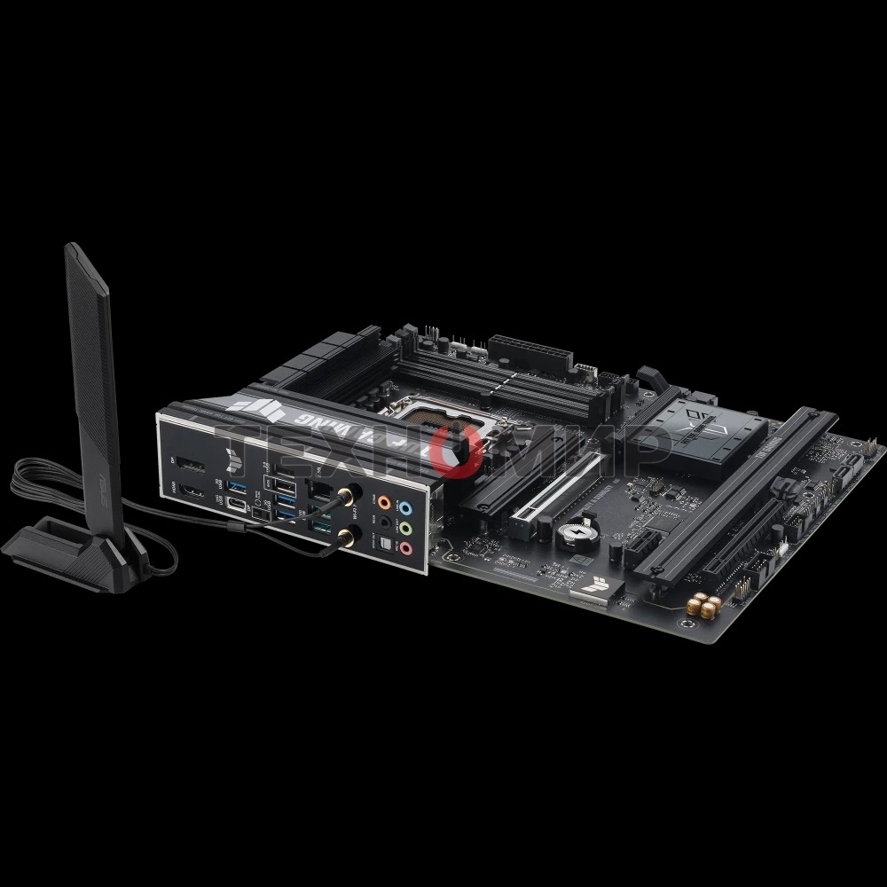 Материнская плата ASUS TUF GAMING B860-PLUS WIFI, LGA 1851, Intel B860, 4xDDR5, 4xSATA, 3xM.2, 1xPCIe 5.0 x16, 1xPCIe 4.0 x16, 1xDP, 1xHDMI, 1x 2.5Gb LAN, 1xUSB 20Gbps, 2xUSB 10Gbps, 3xUSB 5Gbps, 2xUSB 2.0, 5x3.5 мм, 7.1, ATX