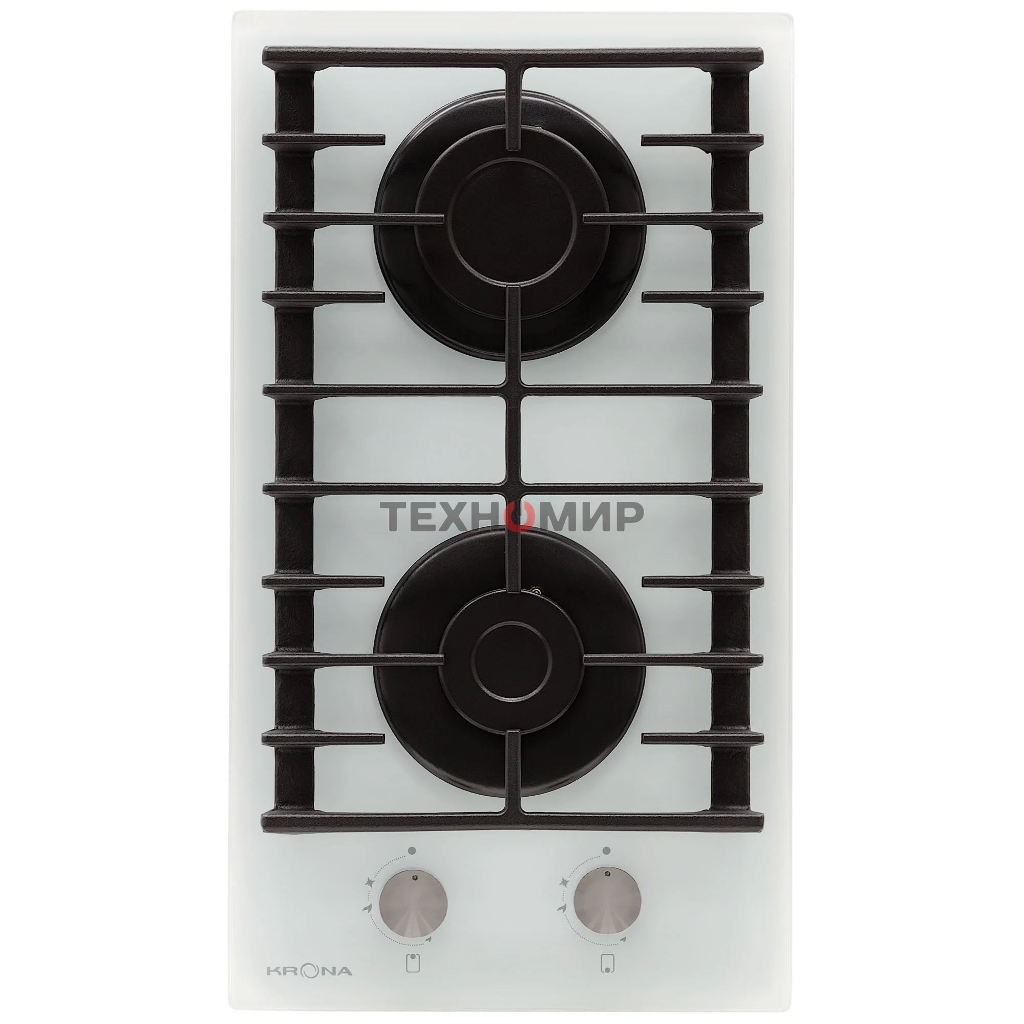 Газовая варочная панель Krona HAGEL 30 WH независимая, белый