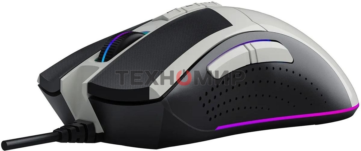 Мышь проводная A4Tech Bloody W90 Max белый/черный, 10000 dpi, USB, кнопки - 10