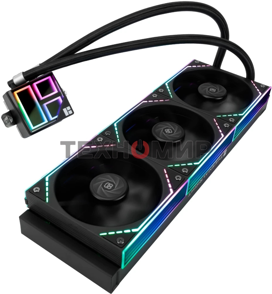 Система жидкостного охлаждения Thermalright Frozen Infinity 360 ARGB Soc-AM5/AM4/1200/1700/1851 черный 4-pin 28.2dB Al Ret (F-INFINITY-360-BL)