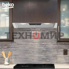 Вытяжка встраиваемая Beko HNU51311SH серебристый, 53 см, 381 куб. м/ч, 61 дБ