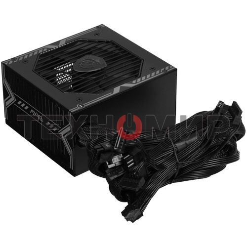 Блок питания MSI MAG A750BN PCIE5 750W, Non-Modular, Bronze 80 Plus, Color Box