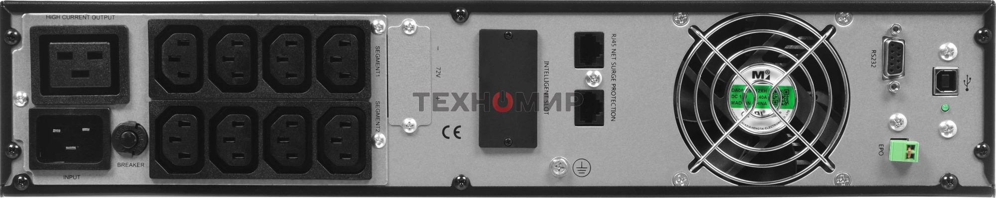 Источник бесперебойного питания Ippon Innova RTA 2000 2000Вт 2000ВА черный