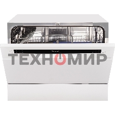 Посудомоечная машина Weissgauff TDW 4006, белый, 55 см, 6 компл., 49 дБ, класс A+