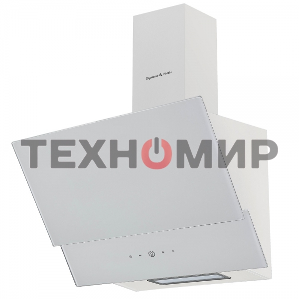 Вытяжка каминная Zigmund & Shtain K 151.6 W белый, 60 см, 650 куб. м/ч, 55 дБ