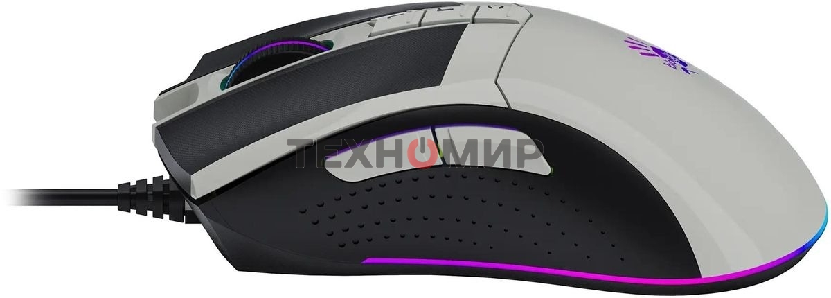 Мышь проводная A4Tech Bloody W90 Max белый/черный, 10000 dpi, USB, кнопки - 10