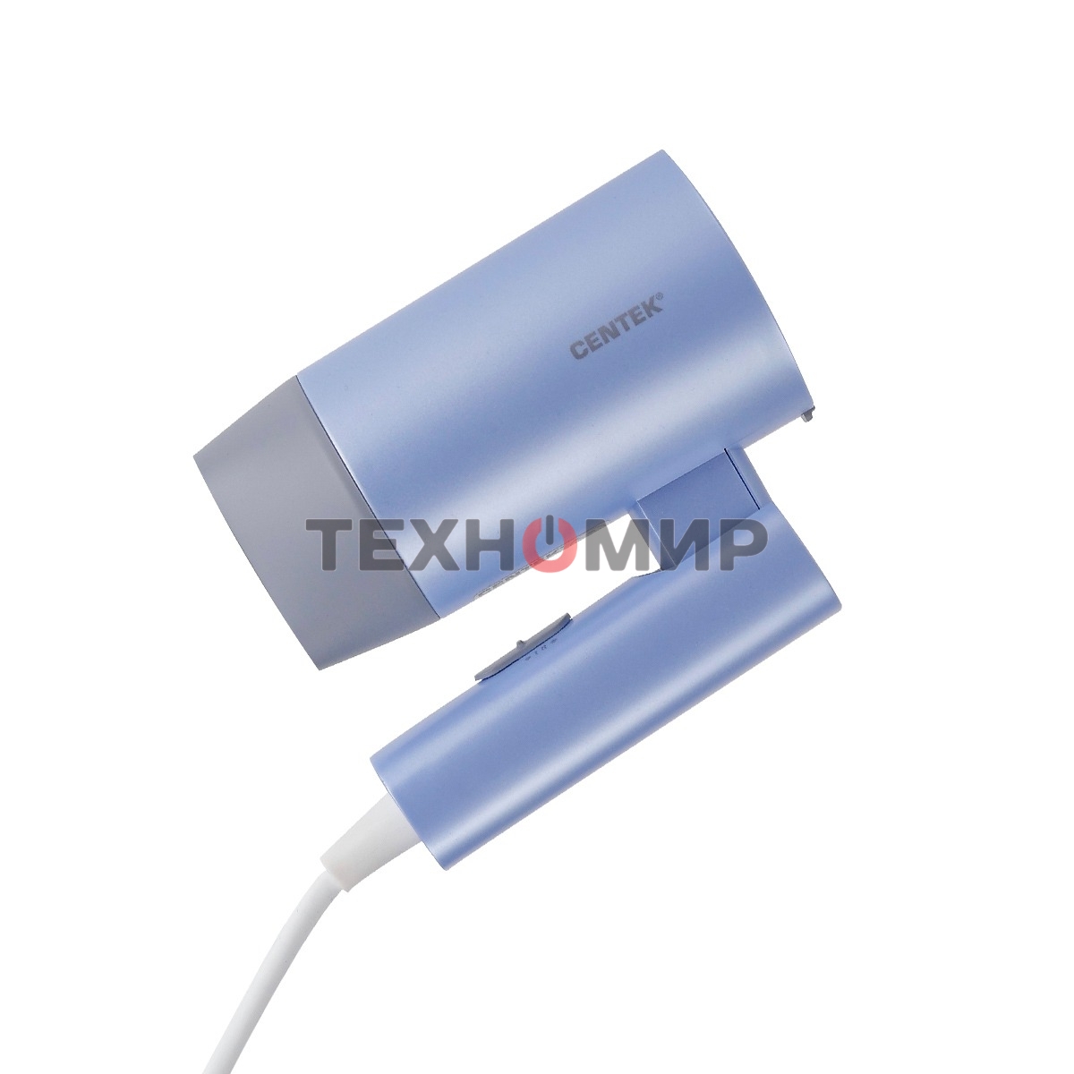 Фен Centek CT-2203 синий, 1600 Вт, компактный, ионизация