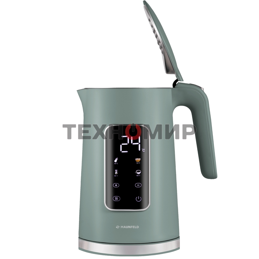 Чайник электрический Maunfeld MGK-635DGN зеленый, 1.7 л, 2200 Вт