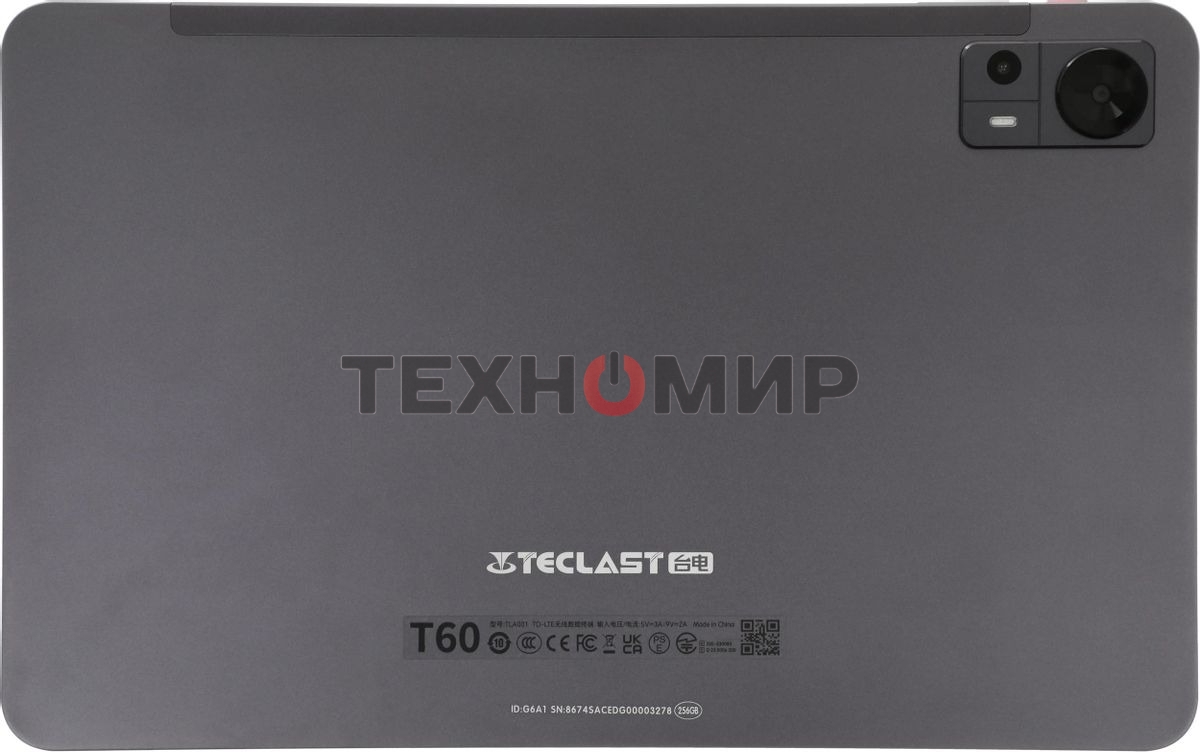 Планшет Teclast T60 8/256Gb серый