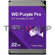 Жесткий диск Western Digital Purple PRO WD221PURP 22Tb 3.5