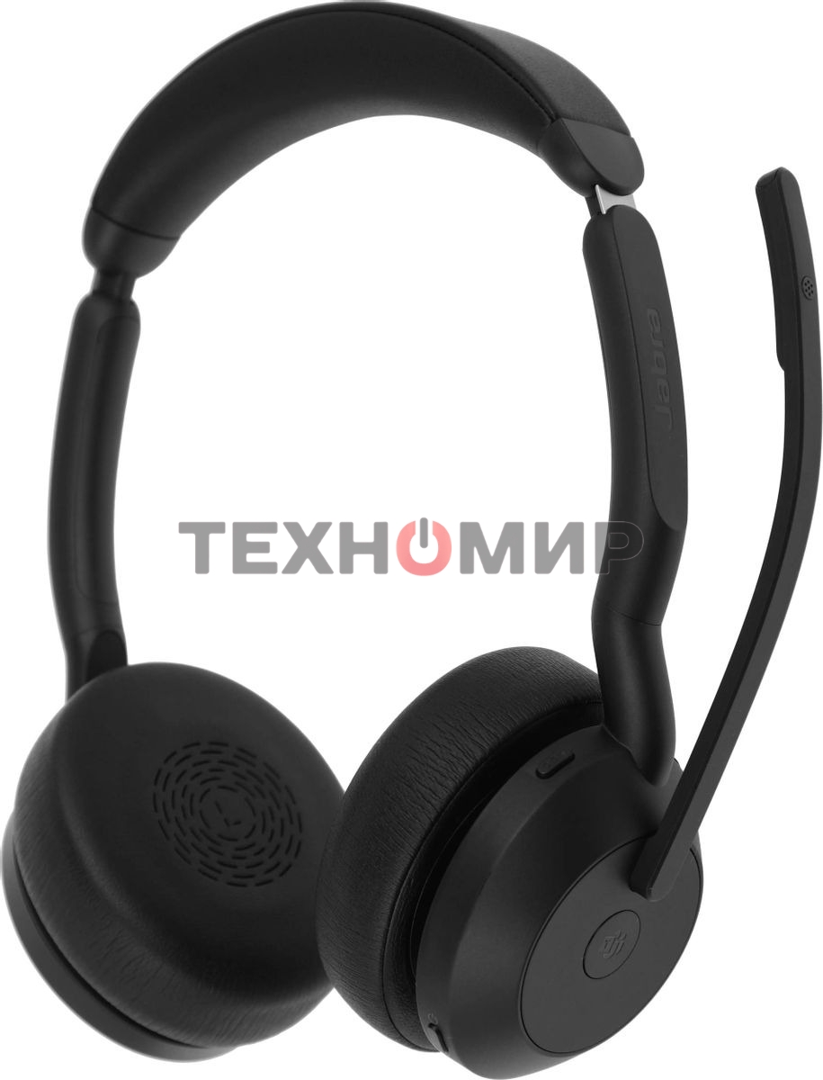 Гарнитура беспроводная Jabra Evolve2 55 Link380c MS Stereo, черный