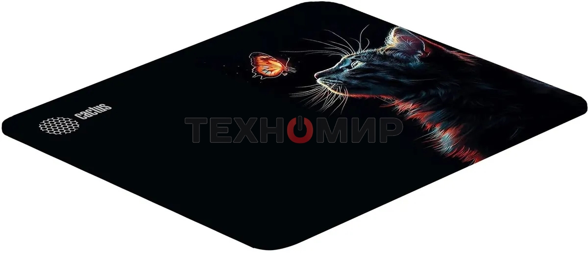 Коврик для мыши Cactus Night Cat 220x180x2мм (CS-MP-P12XS)