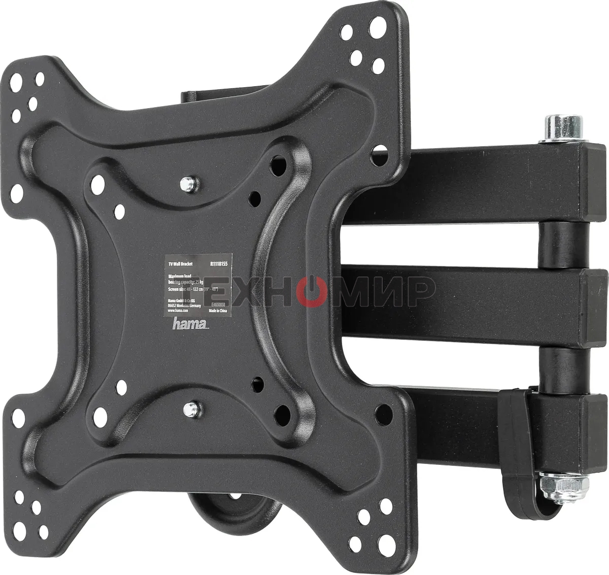 Кронштейн для телевизора Hama R1 118155 черный, 19