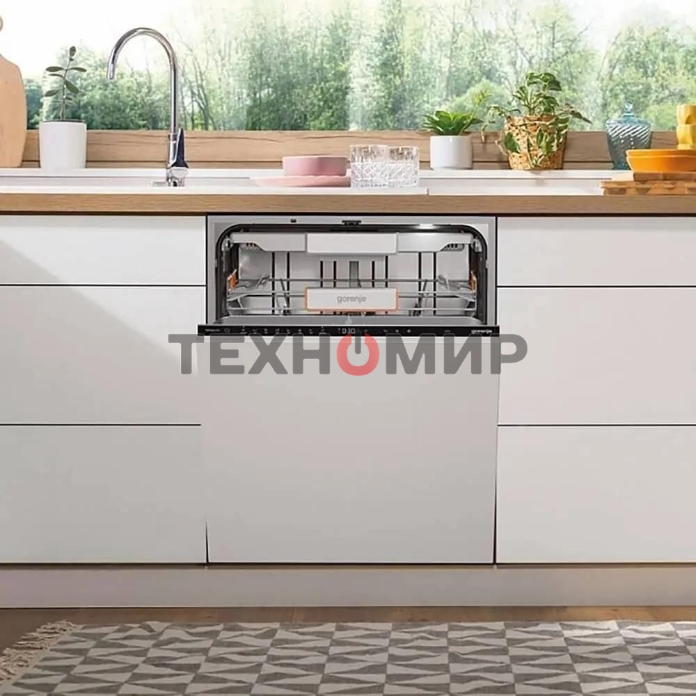 Встраиваемая посудомоечная машина Gorenje GV693A65AD, черный, 59.8 см, 16 компл., 38 дБ, класс A+++