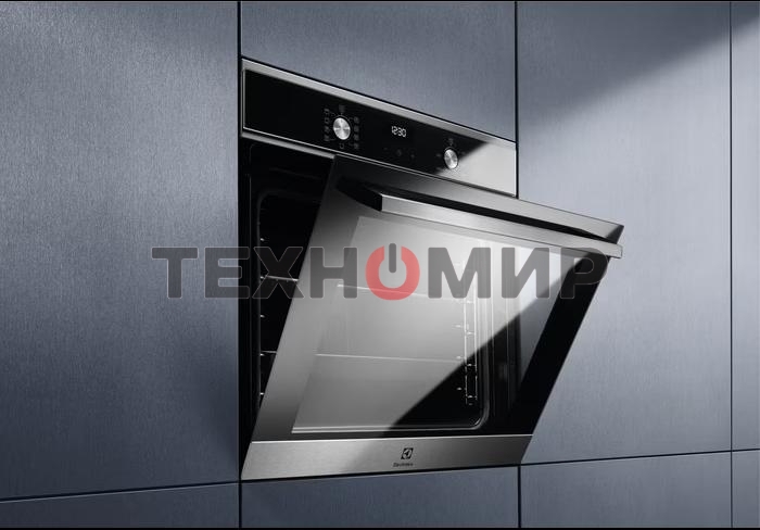 Духовой шкаф встраиваемый Electrolux EOF5H40BX черный/нержавеющая сталь