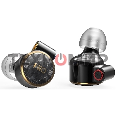 Наушники вкладыши Fiio FD3 1.2м черный/медный проводные в ушной раковине