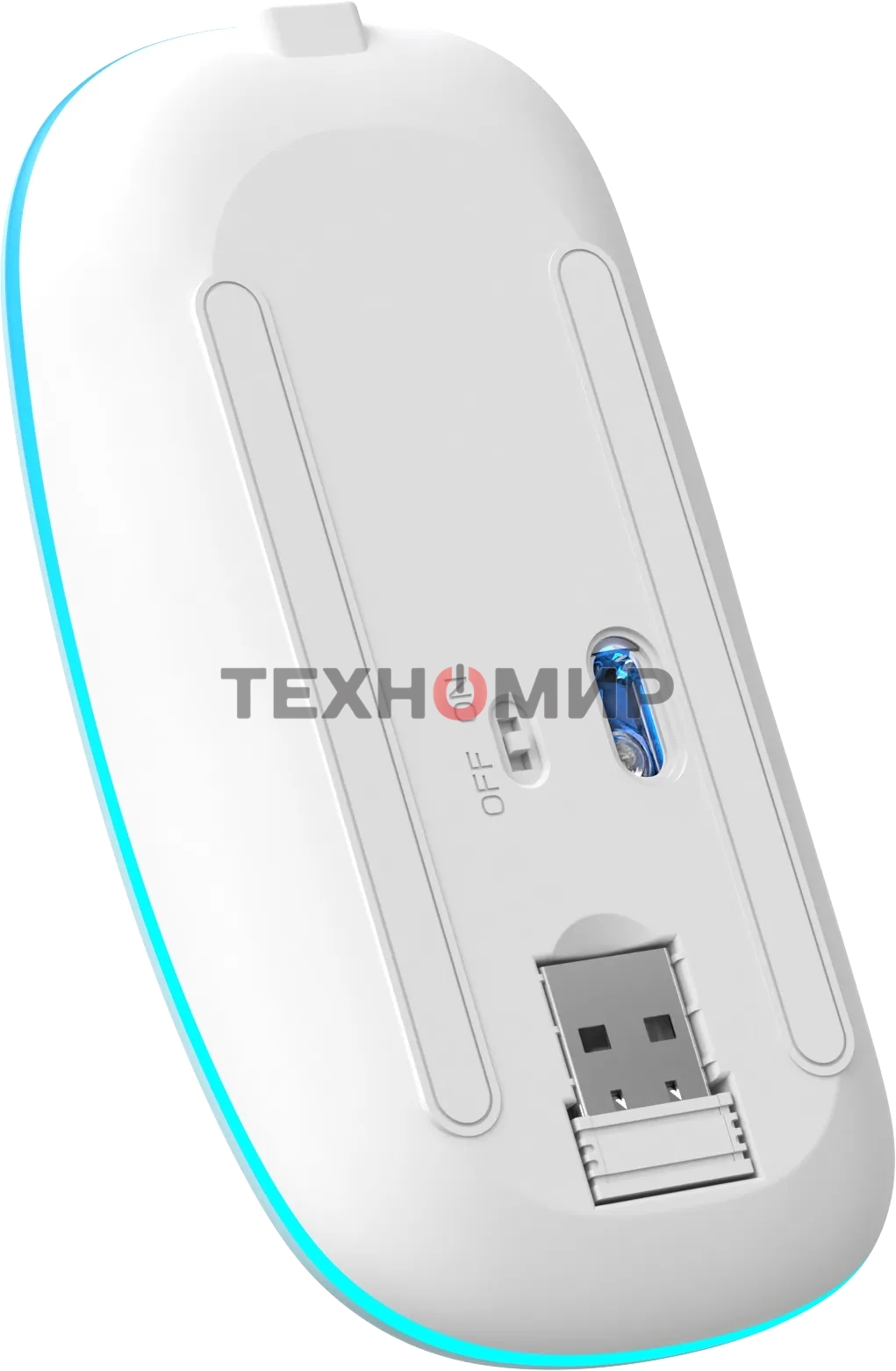 Мышь беспроводная Defender Coda MB-261 голубой, 1600 dpi, радиоканал, Bluetooth, USB, кнопки - 4