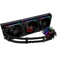 Система жидкостного охлаждения Thermalright Frozen Infinity 360 ARGB Soc-AM5/AM4/1200/1700/1851 черный 4-pin 28.2dB Al Ret (F-INFINITY-360-BL)