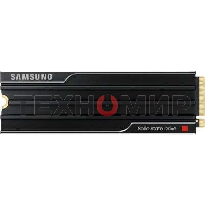 Накопитель SSD 2Tb Samsung 9100 PRO, M.2, PCI-E 5.0 x4, TLC 3D NAND R/W - 14700 (14800)/13400 (13300) Mb/s с радиатором