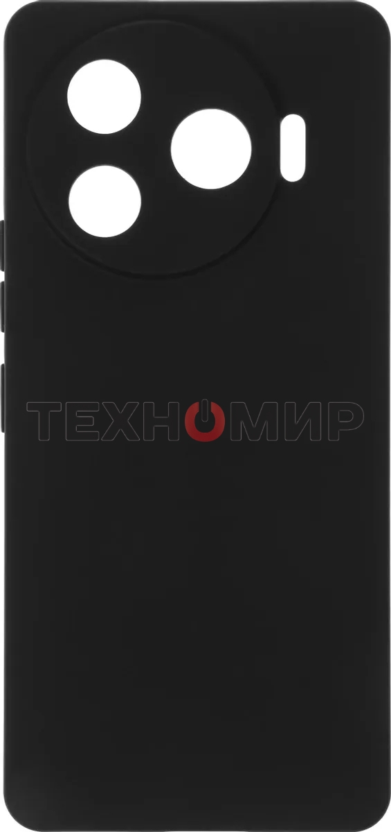 Чехол (клип-кейс) BoraSCO для Tecno Camon 30 Pro Silicone Case черный (73278)