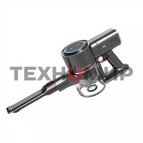 Пылесос вертикальный BQ VCA1000W красный, питание от аккумулятора, 160 Вт, уборка сухая, пылесборник 0.5 л, работа от АКБ max 50 мин