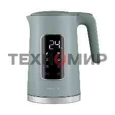 Чайник электрический Maunfeld MGK-635DGN зеленый, 1.7 л, 2200 Вт