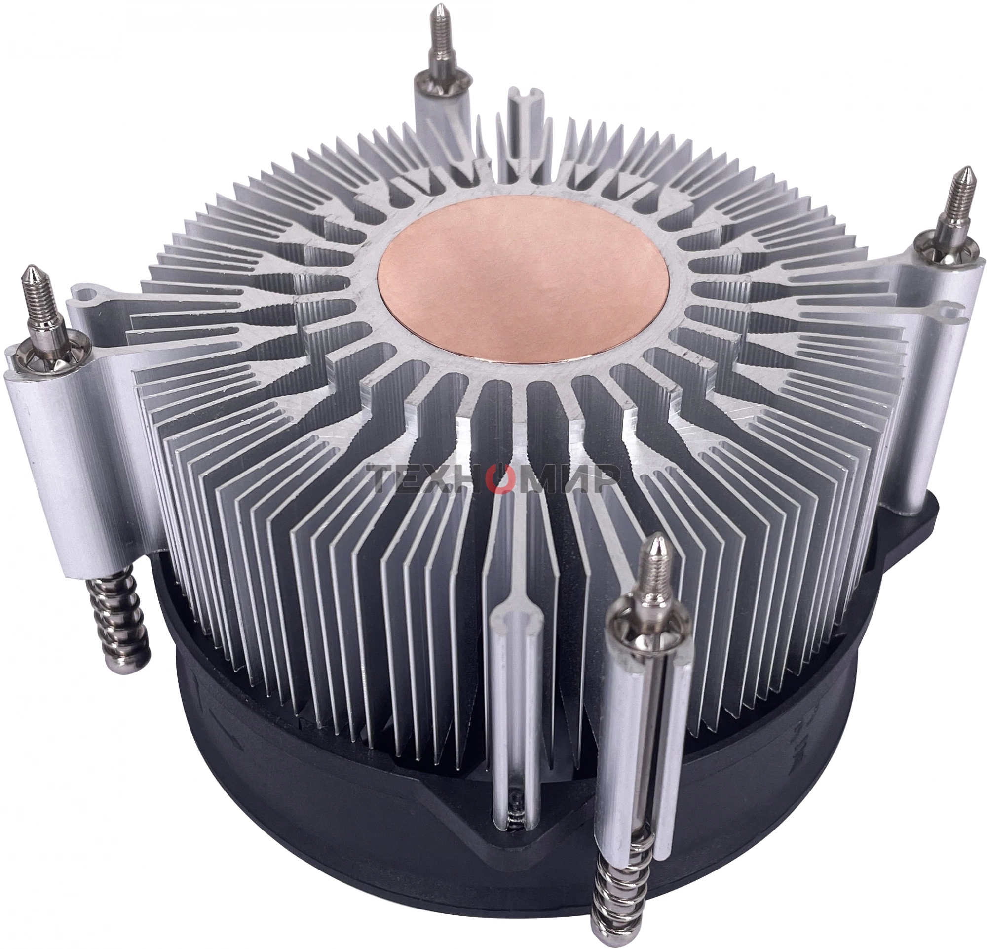 Кулер для процессора Digma D-CPC110-PWM3 черный, 90 мм, алюминий/медь, 2800 об/мин, 25 дБ, 4 pin, 110 Вт, 60 мм