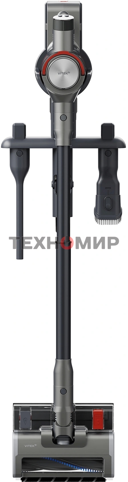 Пылесос Vitek VT-CLSAQUA_RAPID 470Вт серый стальной/серебристый