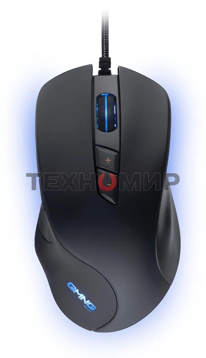 Мышь проводная GMNG 940GM черный, 12800 dpi, USB, кнопки - 7