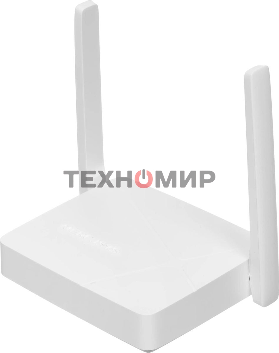 Роутер Mercusys MR20 AC750 Dual-Band Wi-Fi RouterSPEED: 300 Mbps at 2.4 GHz + 433 Mbps at 5 GHzSPEC: 2× Fixed External Antennas, 2× 10/100 Mbps LAN Ports, 1× 10/100 Mbps WAN PortFEATURE: Router/Access Point Mode Mode, WPS/Reset Button, IPTV, IPv6, Parenta