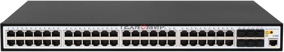 Коммутатор SNR SNR-S5310G-48TX-POE, 1 Гбит/с, количество портов 48 шт, (L2)