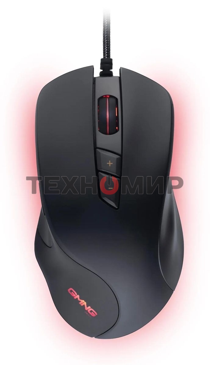 Мышь проводная GMNG 940GM черный, 12800 dpi, USB, кнопки - 7