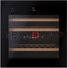 Винный шкаф LEX LWD6036BL dual zone PP 1-нокамерн. черный (CHAT500008)