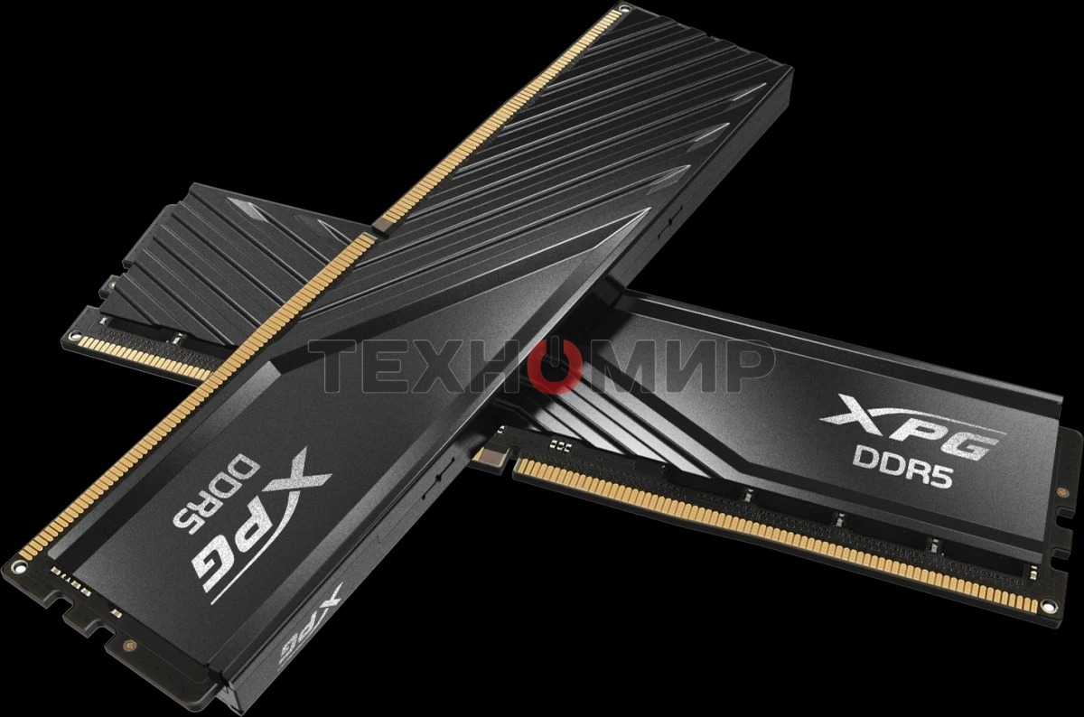 Оперативная память XPG Lancer Blade, DDR5, 32GB (2x16 GB), 6000 MHz, CL36, радиатор, черный