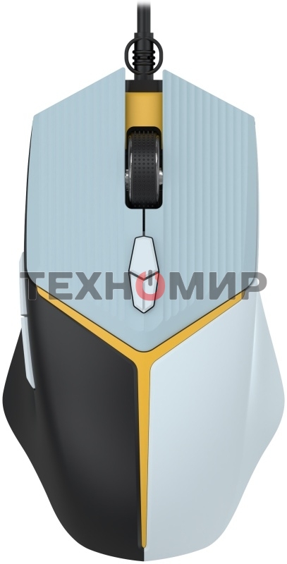 Мышь проводная Defender Shotgun GM-176 серый, 3600 dpi, USB, кнопки - 6