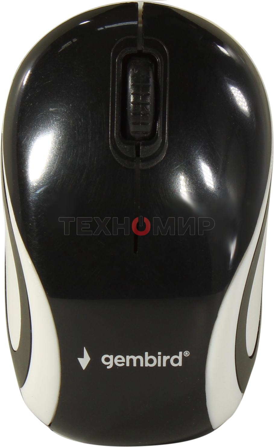 Мышь беспроводная Gembird MUSW-610 черный, 1200 dpi, радиоканал, USB, кнопки - 3