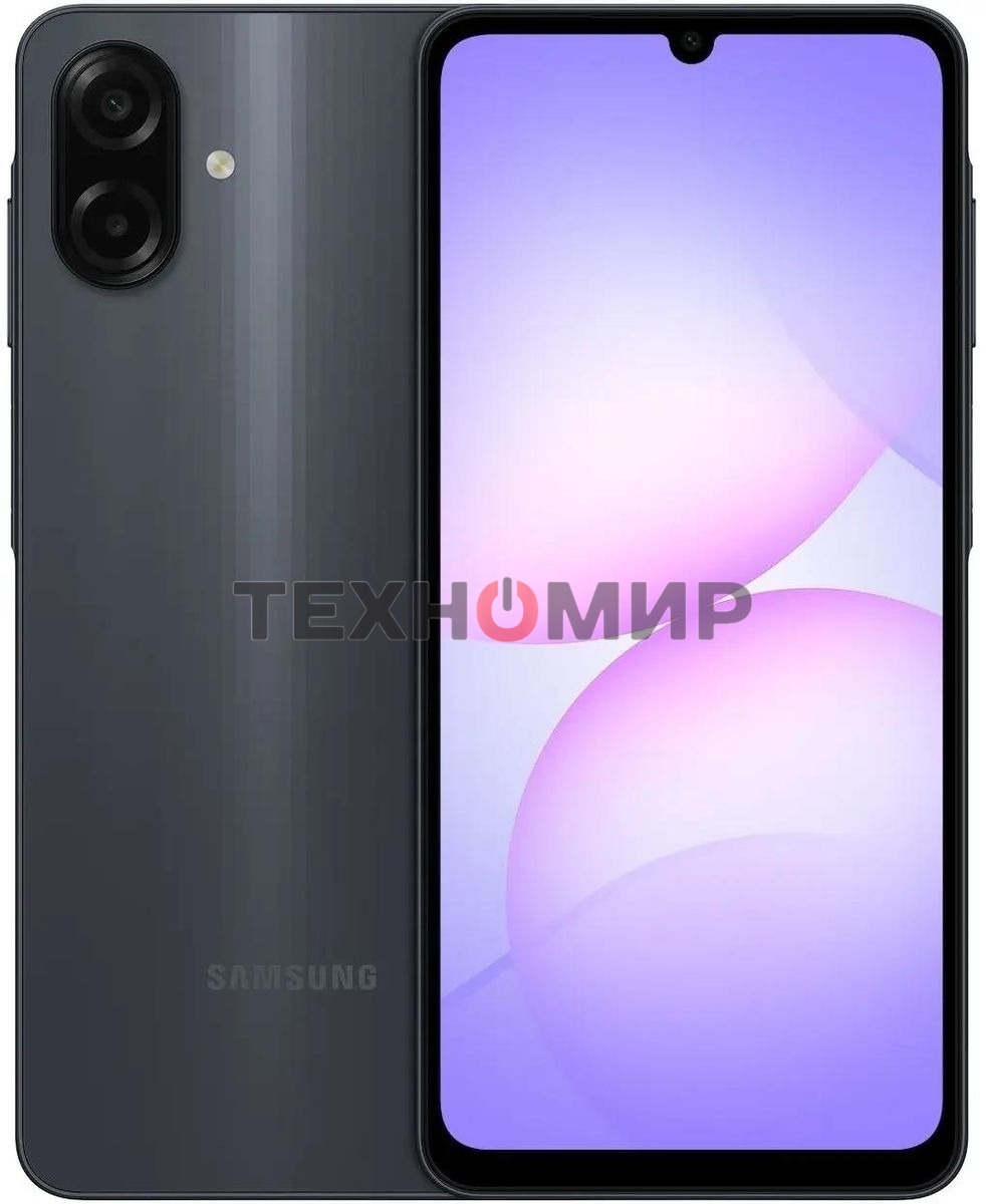 Смартфон Samsung Galaxy A07 6/128Gb черный
