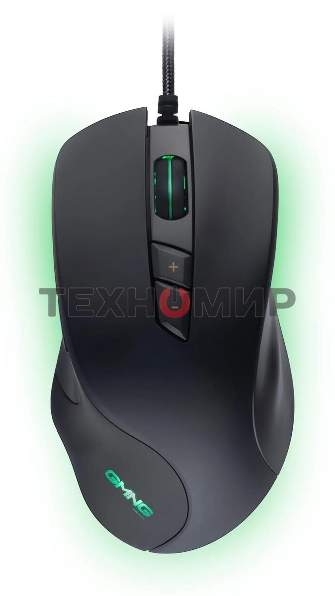 Мышь проводная GMNG 940GM черный, 12800 dpi, USB, кнопки - 7