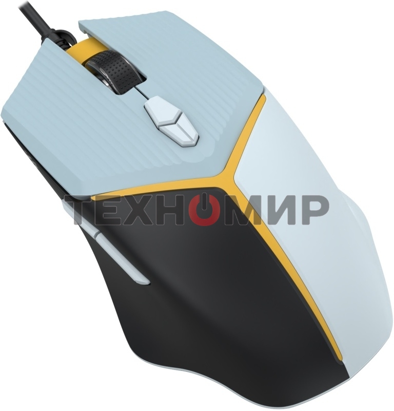 Мышь проводная Defender Shotgun GM-176 серый, 3600 dpi, USB, кнопки - 6