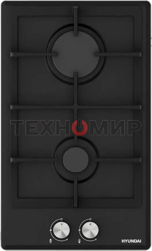 Газовая варочная панель Hyundai HHG 3230 BK черный