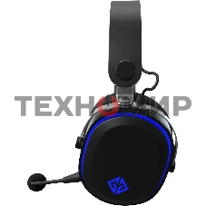 Наушники с микрофоном GMNG GG-HS405W черный мониторные BT/Radio/3.5мм оголовье