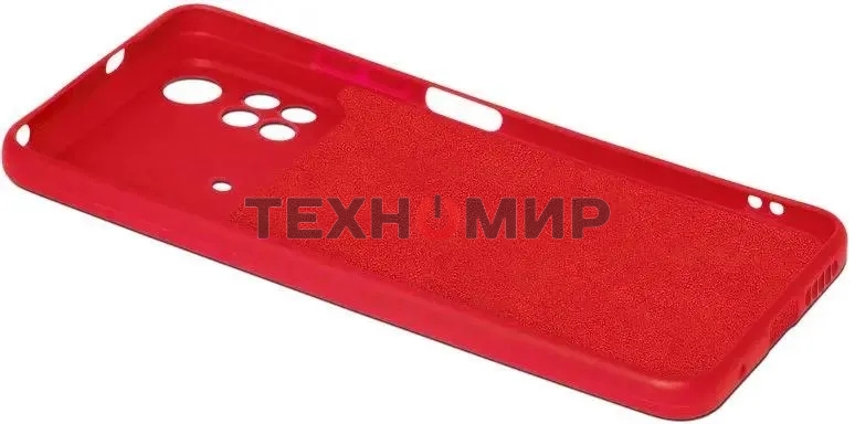Чехол (клип-кейс) DF poOriginal-06 для Poco M4 Pro (4G) красный