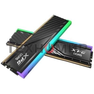 Оперативная память ADATA XPG Lancer Blade RGB, DDR5, 32GB (2x16GB), 6000 MHz, CL36, с радиатором, RGB, черный