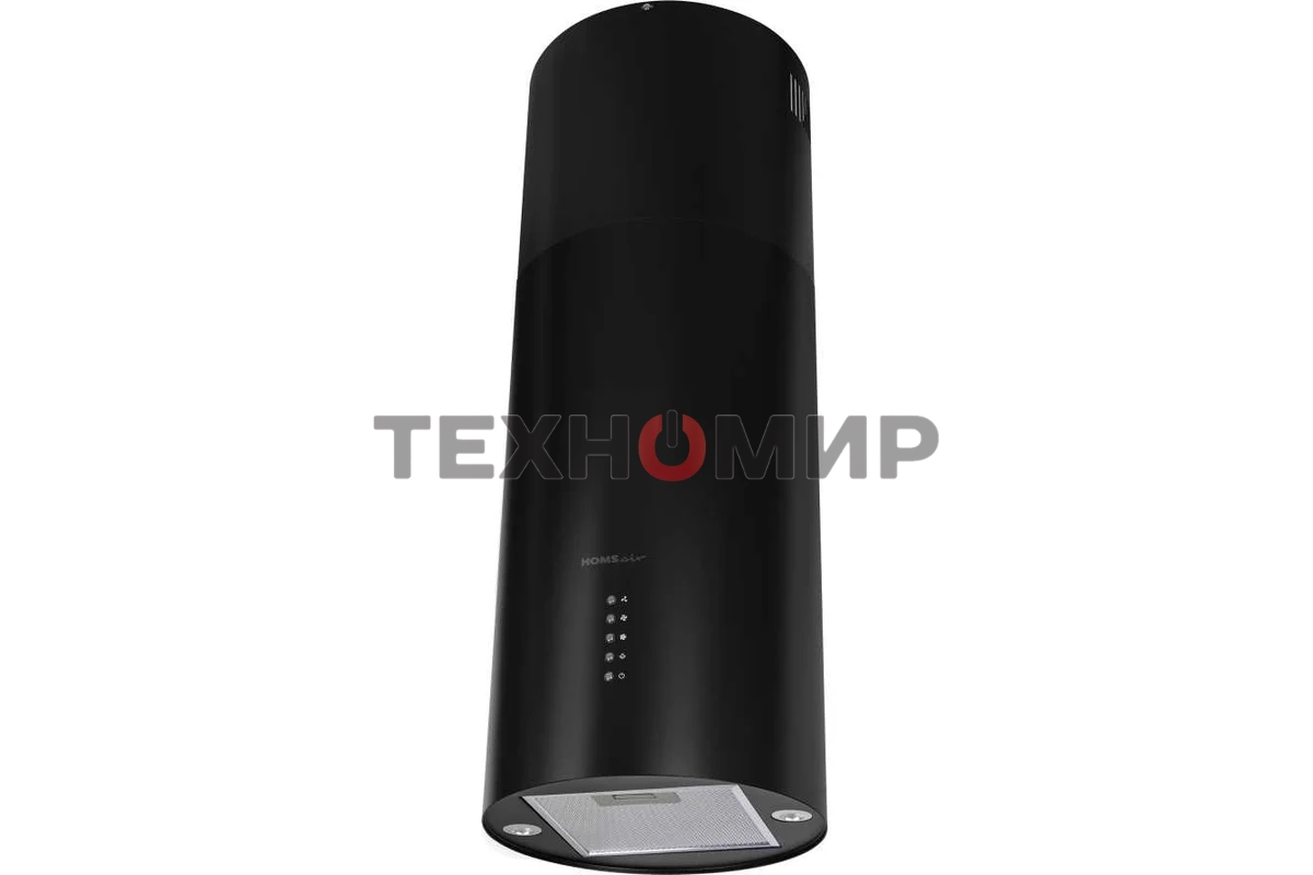 Вытяжка островная HOMSair ART 1050IS 35 черный, 35 см, 1050 куб. м/ч, 63 дБ