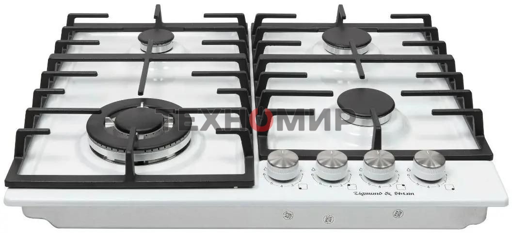 Газовая варочная панель Zigmund & Shtain G 20.6 W белый