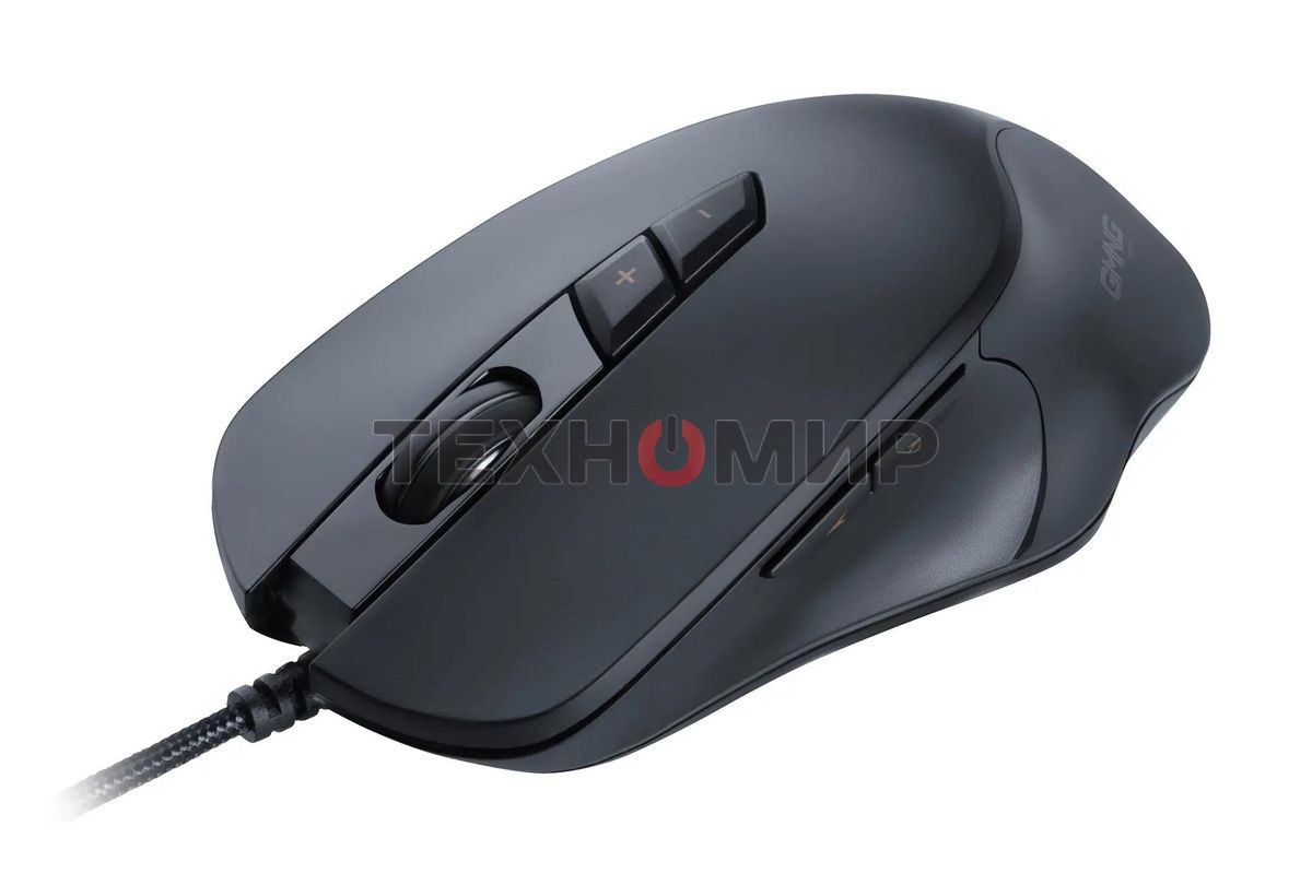 Мышь проводная GMNG 940GM черный, 12800 dpi, USB, кнопки - 7