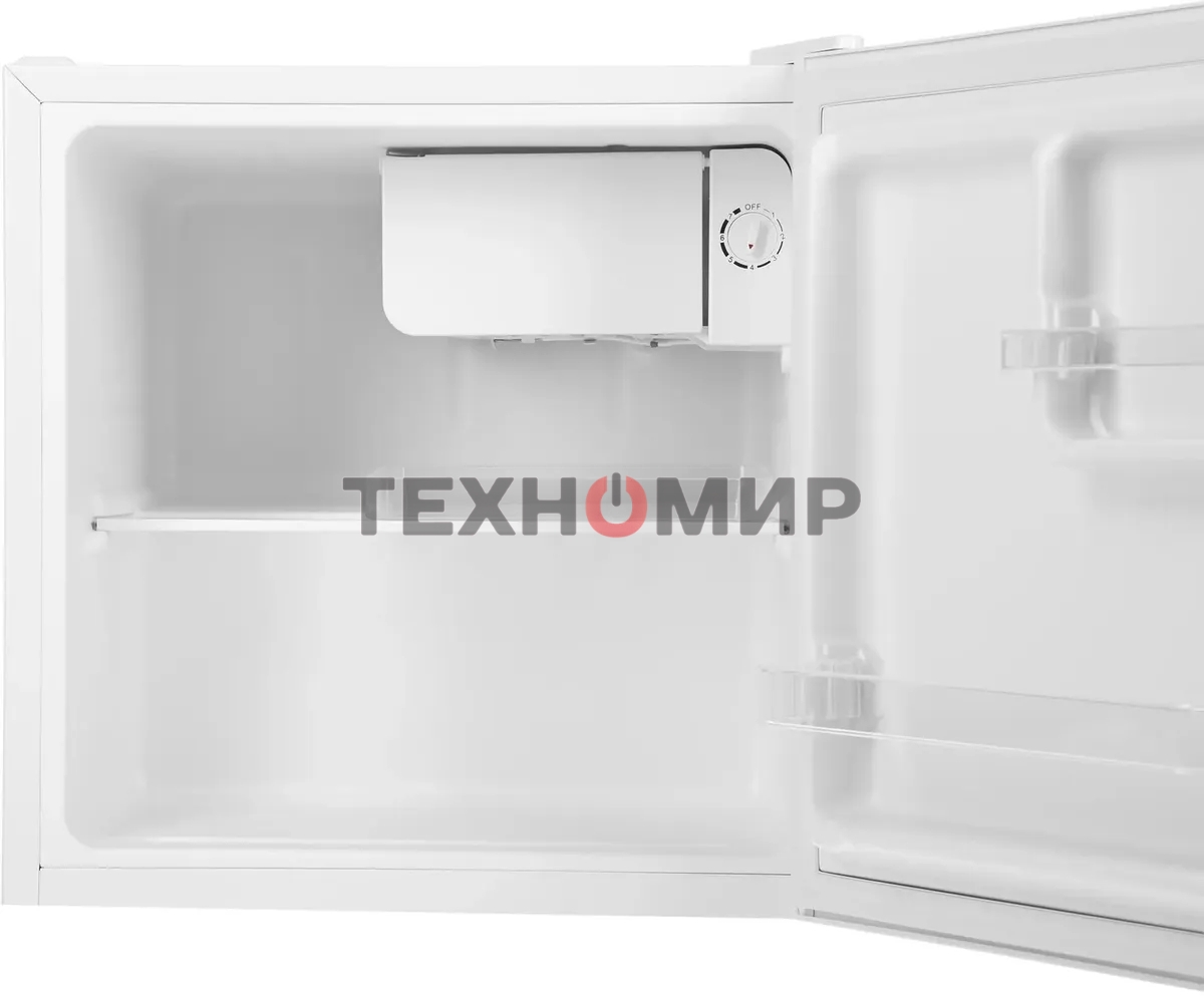Холодильник Hyundai CO05041H белый однокамерный 46 л морозилка отсутствует, ручное размораживание